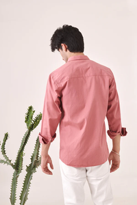 Camisa de manga larga para hombre con diseño de patas bordadas, moderna, ajustada, de sarga, informal, con botones, para verano, exterior y noche. - Product Image 3