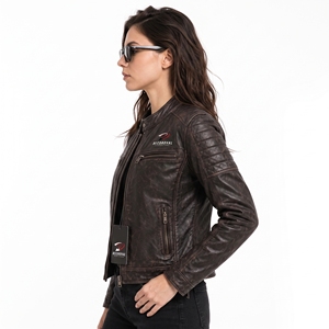 Chaqueta de cuero para mujer, más vendida, con forro interior suave, cremallera resistente, estilo elegante y ajuste cómodo para el invierno. - Product Image 5