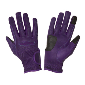 Soft Leather Horse Riding Gloves Comfortable Grip Anti Slip Equestrian Gloves for Outdoor Riding Training Use - Product Image 2