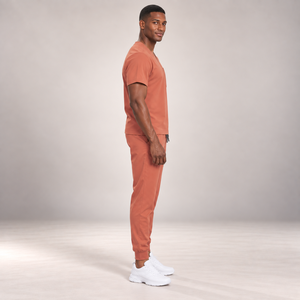 Tenue Médicale Unisexe en Denim Tricoté à Manches Courtes – Uniforme d'Infirmière, Hôpital, Médecin, Pharmacie, Dentiste, Soins de Santé - Product Image 3