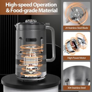 Macchina per Latte Vegetale 8 in 1, 35oz, Automatica, Autopulente in PLA, con Avvio Ritardato 18H e Mantenimento Caldo 4H, per Latte di Soia - Product Image 5