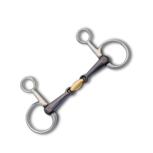 Bocado de Doble Articulación para Equitación Inglesa, de Acero Inoxidable Premium, con Anillo Suelto y Eslabón Francés, Personalizable, Duradero y Cómodo - Product Image 5