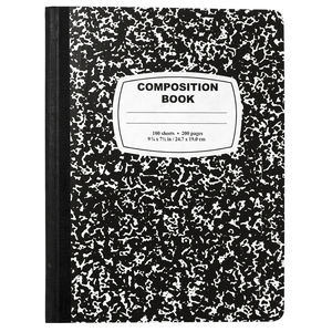 Papeterie en gros pour le bureau et l'école : Cahier de composition ligné standard pour l'université - Reliure durable - Product Image 1