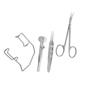 4 Piezas de Herramientas Quirúrgicas Oftálmicas de Alta Calidad con Certificación CE Clase II para Cirugía de Cataratas, Herramientas Manuales de Microcirugía para el Cuidado de los Ojos - Product Image 1