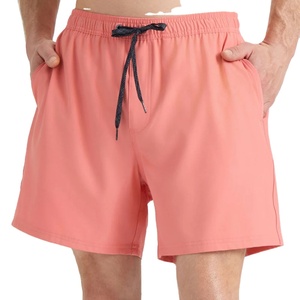 Shorts de Baño para Hombre, Ecológicos, Impermeables, Anti-UV, de Secado Rápido, Poliéster Reciclado, Colores Sólidos Personalizados, 2026 - Product Image 5