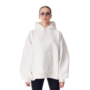 Camiseta Oversize de Mujer con Hombros Caídos, Logo Personalizado, Ajuste Holgado, Estilo Casual Urbano, Top de Moda, Algodón Pesado - Product Image 1