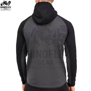 Nuevo Conjunto Deportivo Unisex de Felpa Técnica con Sudadera con Cremallera Estampada y Pantalones, de Secado Rápido, Transpirable y Ajustado para Gimnasio - Product Image 5