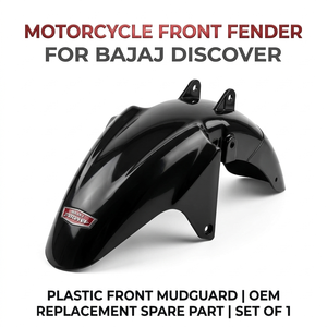 Garde-boue avant de moto pour Bajaj Discover |   Garde-boue avant en plastique, pièce de rechange OEM - Product Image 2