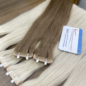 Prix de gros Ruban droit brut en paquet Extensions de cheveux humains Pas d'enchevêtrement Pas de perte Super soyeux Prêt à expédier - Product Image 6