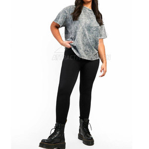 Camiseta de Mujer con Lavado Ácido, Textura Suave, Material Premium, Estilo Relajado y Elegante, Superventas - Product Image 3