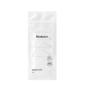 Éponge de maquillage Biodense fabriquée en Corée, éponge de haute qualité en forme de triangle, application douce sans irritation - Product Image 1