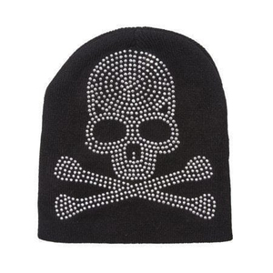 Nuevos Gorros de Punto con Pedrería, Gorros Sólidos con Diseño y Logotipo Personalizados, Gorro Casual Cálido para Mujer, Precio al por Mayor 2026 - Product Image 6