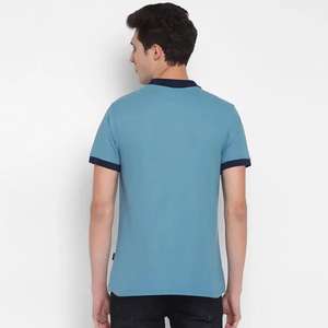 Camiseta de Manga Corta para Hombre, Camiseta de Verano de Media Manga, Cuello Redondo, Camiseta Básica y Top Holgado de Color Sólido Simple - Product Image 4