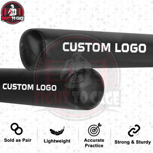 Bâton d'entraînement de boxe portable, équipement d'entraînement cible, bâtons en cuir, bâtons d'entraînement de boxe pour la vitesse, les réflexes et la défense - Product Image 2