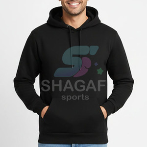 Sudadera con Capucha para Hombre, Personalizable con Logotipo, 400G Poliéster/Algodón, Tejido Grueso de 340g, Ecológica, de Secado Rápido, Talla Grande, para Invierno - Product Image 1