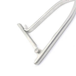 Forceps chirurgical orthopédique de maintien osseux de haute qualité, finition Dall, en acier inoxydable de classe I, manuel, certifié CE ISO, pour une prise en main précise - Product Image 3