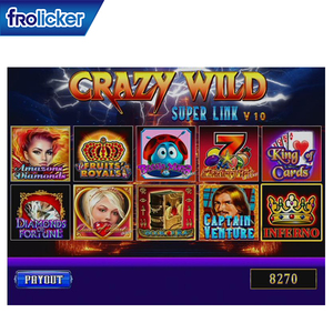 CRAZY WILD V10 FRO แบรนด์ไต้หวัน ผลิตในไต้หวัน บอร์ดเกมอาร์เคดจอเดี่ยว รุ่นภาษาอังกฤษ สำหรับเครื่องเล่นเกมหยอดเหรียญ - Product Image 1