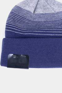 Gorro de Punto Cálido y Ajustable con Diseño de Bordado Personalizado, Elástico, 100% Acrílico, para Hombre y Mujer, Estilo Urbano de Invierno - Product Image 5