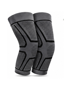Rodillera de compresión unisex personalizable, transpirable, antideslizante, para protección en deportes y entrenamiento físico. - Product Image 2