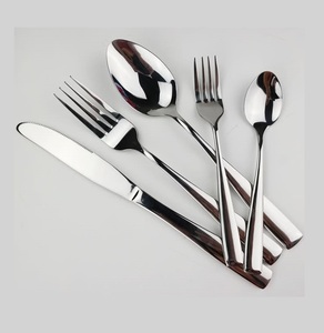 Juego de Cubiertos de Acero Inoxidable Más Vendido, 40 Piezas, Acabado Espejo Plateado, Vajilla - Product Image 1
