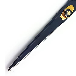 Ciseaux de barbier de qualité supérieure avec lame droite, lames en acier inoxydable à haute teneur en carbone, pour droitiers, pour la coupe de cheveux en salon - Product Image 6