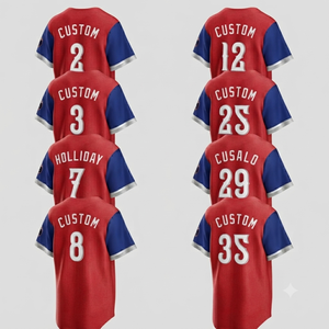 Trendy Custom Wholesale <b>Baseball</b> Jersey Personalized Team Sports Uniform Sublimation Athletic Shirt Printing Activewear Apparel - Product Image 1