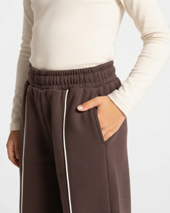 Ensemble de survêtement en molleton brossé pour filles, sweat-shirt et pantalon de jogging chauds, idéal pour l'hiver et les loisirs - Product Image 5