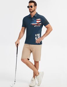 Polos personnalisés avec LOGO pour les événements de tennis, de golf et de polo. Vêtements de travail à col de haute qualité pour hommes et femmes - Product Image 4