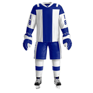Uniforme de Hockey sobre Hielo Unisex para Adultos 2026, Jersey Personalizado con Nombre del Equipo, Impresión Digital, 100% Poliéster Ecológico, Servicio OEM - Product Image 4