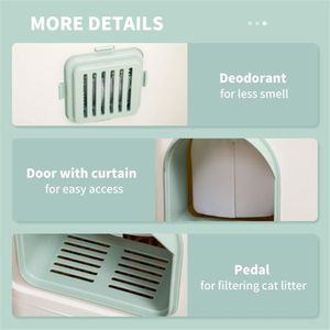 Pet Cat Carrier Convenient Litter Box Accessory - Product Image 3