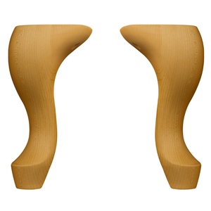 Pieds de canapé modernes en bois d'hévéa, écologiques et durables, pour mobilier d'hôpital, extérieur, atelier, canapé, lit, armoire, taille personnalisée - Product Image 5