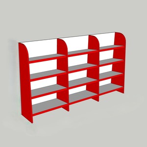 Comptoir de caisse moderne One Tech de 1,5 m en bois IMPULSE SHELVING pour supermarché - Product Image 1