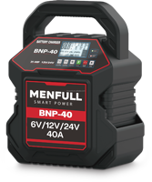 Fonction de suralimentation du chargeur de batterie de voiture 12V/24V BNP-40 intelligente et capacités de démarrage du moteur