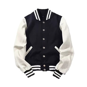 Fabricante de Ropa Urbana, Chaqueta Varsity Personalizada al por Mayor, Talla Grande para Hombre - Product Image 4