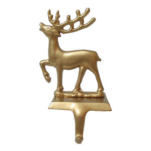 Hot Sale Wood Base Aluminium Top Christmas <b>Stocking</b> <b>Holder</b> For Hanging Decorative Use Xmas <b>Stocking</b> <b>Holder</b> With Silver Tree Top - Product Image 3