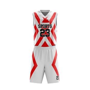 Vente en gros d'uniformes de basket-ball personnalisés T-shirts Top Vest Techniques imprimées respirantes de haute qualité Fournisseurs de fabricants de haut - Product Image 1