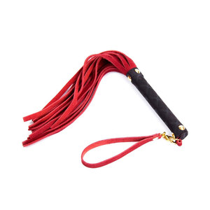 Flogger de Cuero Premium, Construcción de Cuero de Primera Calidad, Tiras Suaves, Agarre Fuerte, Fácil Manejo Diario - Product Image 1