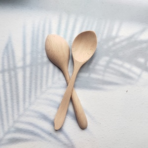 Cuillères en bois naturel personnalisées pour la préparation de la soupe et accessoires de cuisine du Vietnam - Product Image 5
