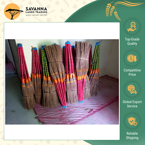 Nuevo Producto en Stock, Escoba de Fibra con Mango de Madera de Alta Calidad y Cerdas Resistentes a Precios Competitivos al por Mayor - Product Image 3