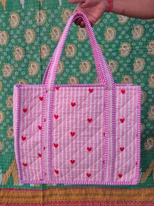 Bolso de Mano Acolchado con Estampado Artesanal Indio para Mujer, Bolso de Compras de Moda para Invierno y Verano, Bolso de Hombro con Flores Geométricas Multicolores - Product Image 6