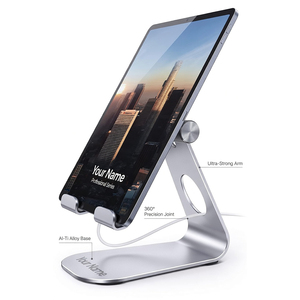 Wholesale Lamicall LTS-M83 Adjustable 4-13 Inch Tablet <b>Stand</b> for Desk Universal <b>Desktop</b> Dock Holder OEM Presentation Product - Product Image 5
