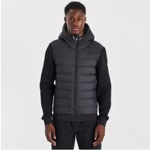 OEM Wholesale New Design Custom Logo Winter Outdoor Windproof Quilted <b>Light</b> Hooded Men's Puffer <b>Jackets</b> for Men - Product Image 4