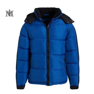Customized Winter Jacket <b>Warm</b> <b>Fleece</b> ODM/OEM Puff Printing Hooded Fabric Fashionable O-Neck Design Manufacturer's Direct Sale - Product Image 1