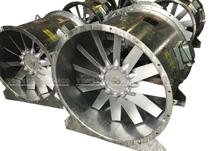 VENTILADOR AXIAL INDIRECTO RESISTENCIA AL CALOR DE ALTA CALIDAD VIETNAMITA-AFA. SERIE POG PARA ESCAPE DE HUMO Y TRANSPORTE DE CALOR - Product Image 3