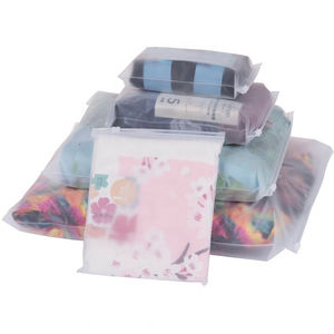 in Stock Reusable Zipper Bags Customizable Waterproof Ziplock for Clothes and Socks Packaging Own Brand Logo - Product Image 5