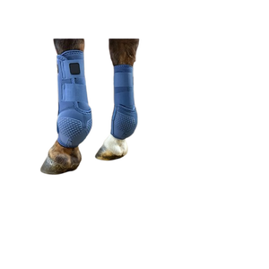 Juego de 4 Botas de Medicina Deportiva para Caballos, Soporte Protector para Patas Delanteras y Traseras, Terapia Equina - Product Image 1