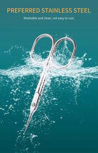 Iris Scissors Stainless Steel Surgical <b>Precision</b> <b>Tools</b> For Medical Dental Beauty Use CE Certified Class I Manual Instrument Set - Product Image 6