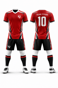Custom Sublimation <b>Soccer</b> Uniform Breathable Quick Dry Sleeveless 220gsm Training Wear Football Team Jersey Shorts 100% Cotton - Product Image 2