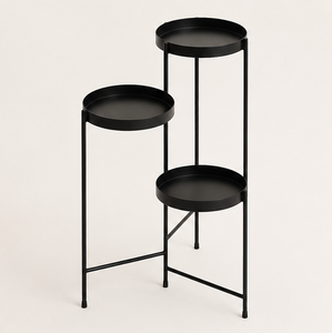 3-Tier Modern Metal Plant Stand Rust-Proof Iron Flower <b>Pot</b> Rack for Indoor Living Room and Outdoor Balcony Garden Decor - Product Image 6