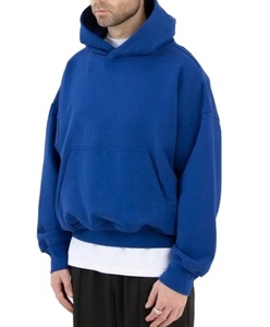 <b>Top</b> Selling Custom Men's Cotton Boxy Hoodie Winter Oversized Cropped Hoodie with <b>Bubble</b> Print Screen Printed in Pakistan - Product Image 1